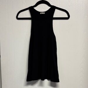 Free People Black Flowy Tank Top